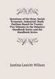 Questions of the Hour, Social, Economic, Industrial: Study Outlines Based On Twenty-Two Volumes in the Debaters' Handbook Series and the Handbook Series, Justina Leavitt Wilson 