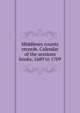 Middlesex county records. Calendar of the sessions books, 1689 to 1709, 