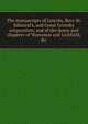 The manuscripts of Lincoln, Bury St. Edmund's, and Great Grimsby corporation; and of the deans and chapters of Worcester and Lichfield, &c., 