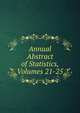 Annual Abstract of Statistics, Volumes 21-25, 