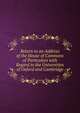 Return to an Address of the House of Commons of Particulars with Regard to the Universities of Oxford and Cambridge, 