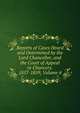 Reports of Cases Heard and Determined by the Lord Chancellor, and the Court of Appeal in Chancery. 1857-1859, Volume 4, 