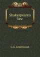 Shakespeare's law, G G. Greenwood 