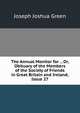 The Annual Monitor for . , Or, Obituary of the Members of the Society of Friends in Great Britain and Ireland, Issue 27, Joseph Joshua Green 
