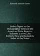 Index-Digest to the Monographic Notes in the American State Reports: Volumes 1 to 40 : An Entirely New and Complete Index to the Notes, Edmund Samson Green 