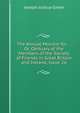 The Annual Monitor for . , Or, Obituary of the Members of the Society of Friends in Great Britain and Ireland, Issue 26, Joseph Joshua Green 