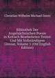 Bibliothek Der Angelsachsischen Poesie in Kritisch Bearbeiteten Texten Und Mit Vollstandigem Glossar, Volume 1 (Old English Edition), Christian Wilhelm Michael Grein 