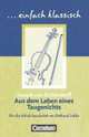 Aus dem Leben eines Taugenichts. AB mit Loes., Joseph von Eichendorff 