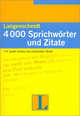 Langenscheidt 4000 Sprichwörter und Zitate, Langenscheidt Publishing Group 