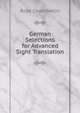 German Selections for Advanced Sight Translation, Rose Chamberlin 
