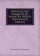 Lettres ?crites D'egypt Et De Nubie: En 1828 Et 1829 (French Edition), Jean-Francois Champollion 