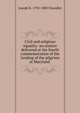Civil and religious equality: an oration delivered at the fourth commemoration of the landing of the pilgrims at Maryland ., Joseph R. 1792-1880 Chandler 