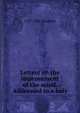 Letters on the improvement of the mind. Addressed to a lady, 1727-1801 Chapone 