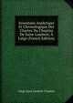 Inventaire Analytique Et Chronologique Des Chartes Du Chapitre De Saint-Lambert; A Liege (French Edition), Liege Saint Lambert Chapitre 