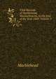 Vital Records of Marblehead, Massachusetts, to the End of the Year 1849, Volume 3, Marblehead 