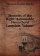 Memoirs of the Right Honourable Henry Lord Langdale, Volume 1, Thomas Duffus Hardy 