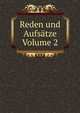 Reden und Aufsatze Volume 2, 