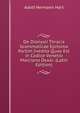De Dionysii Thracis Grammaticae Epitoma Partim Inedita Quae Est in Codice Venetio Marciano Dxxxi. (Latin Edition), Adolf Hermann Hart 