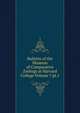 Bulletin of the Museum of Comparative Zoology at Harvard College Volume 7 pt.1, 