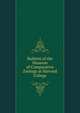 Bulletin of the Museum of Comparative Zoology at Harvard College, 