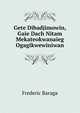 Gete Dibadjimowin, Gaie Dach Nitam Mekateokwanaieg Ogagikwewiniwan, Frederic Baraga 