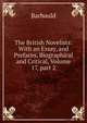 The British Novelists: With an Essay, and Prefaces, Biographical and Critical, Volume 17, part 2, Barbauld 