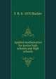 Applied mathematics for junior high schools and high schools, E H. b. 1870 Barker 