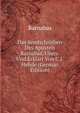 Das Sendschreiben Des Apostels Barnabas, Ubers. Und Erklart Von C.J. Hefele (German Edition), Barnabas 