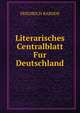 Literarisches Centralblatt Fur Deutschland, FRIEDRICH BARNDE 
