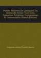 Po?sies Militaires De L'antiquit?, Ou Callinus Et Tyrt?e: Texte Grec, Traduction Polyglotte, Prol?gom?nes Et Commentaires (French Edition), Auguste Alexis Floreal Baron 