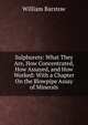Sulphurets: What They Are, How Concentrated, How Assayed, and How Worked: With a Chapter On the Blowpipe Assay of Minerals, William Barstow 