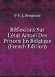 R?flexions Sur L'?tat Actuel Des Prisons En Belgique (French Edition), P F. J. Brogniez 