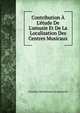 Contribution ? L'?tude De L'amusie Et De La Localisation Des Centres Musicaux, Venceslas Handelsman Bronislawski 