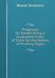 Proposals for Establishing a Graduated Scale of Sizes for the Bodies of Printing Types, Bower Brothers 