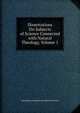 Dissertations On Subjects of Science Connected with Natural Theology, Volume 1, Brougham and Vaux, Henry Brougham Baron 