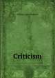 Criticism, William Crary Brownell 
