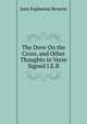 The Dove On the Cross, and Other Thoughts in Verse Signed J.E.B, Jane Euphemia Browne 