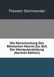 Die Marschordung Des Romischen Heeres Zur Zeit Der Manipularstellung (German Edition), Theodor Steinwender 
