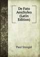 De Fato Aeschyleo (Latin Edition), Paul Stengel 