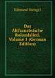 Das Altfranzosische Rolandslied, Volume 1 (German Edition), Edmund Stengel 