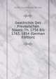 Geschichte Des Preussischen Staats: Th. 1756 Bis 1763. 1854 (German Edition), Gustav Adolf Harald Stenzel 