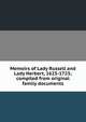Memoirs of Lady Russell and Lady Herbert, 1623-1723; compiled from original family documents, 
