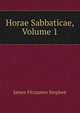 Horae Sabbaticae, Volume 1, Stephen, James Fitzjames, Sir, 1829-1894 