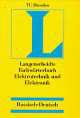 Fachwoerterbuch Elektrotechnik und Elektronik Russ-Deu, William Athenstaedt, Rolf Cramer 