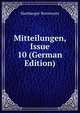 Mitteilungen, Issue 10 (German Edition), Hamburger Sternwarte 