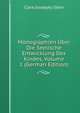 Monographien Uber Die Seelische Entwicklung Des Kindes, Volume 1 (German Edition), Clara Joseephy Stern 