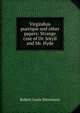 Virginibus puerique and other papers: Strange case of Dr. Jekyll and Mr. Hyde, Stevenson, Robert Louis, 1850-1894 