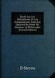 Etude Sur Les Metaphores Et Les Comparaisons Dans Les Oeuvres En Prose De Seneque Le Philosophe (French Edition), D Steyns 