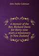 A memoir of the Rev. Richard Davis for thirty-nine years a missionary in New Zealand, John Noble Coleman 