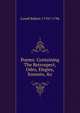 Poems: Containing The Retrospect, Odes, Elegies, Sonnets, &c, Lovell Robert 1770?-1796 
